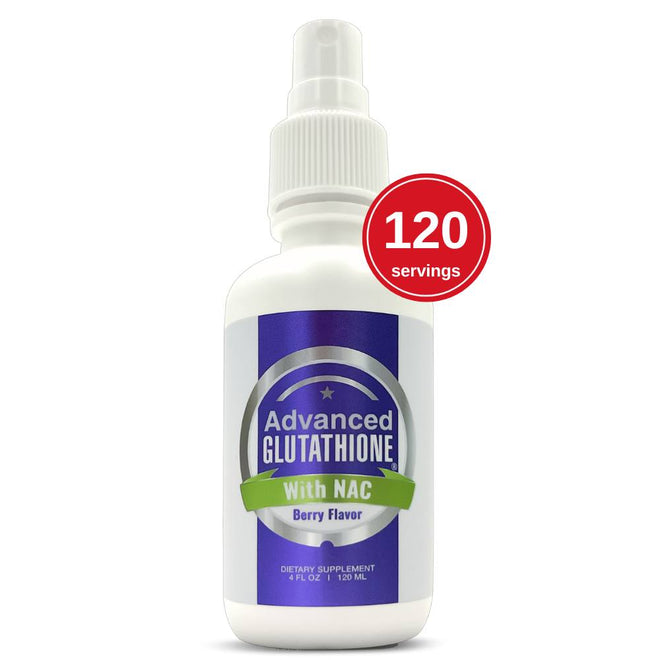 CCL Advanced Glutathione™ with NAC Spray Supplement 4oz Bottle