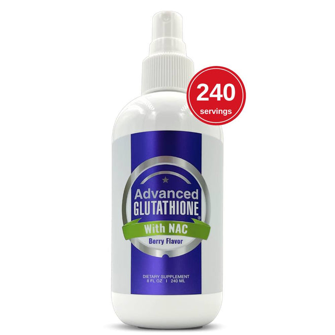 CCL Advanced Glutathione™ with NAC Spray Supplement 8oz Bottle